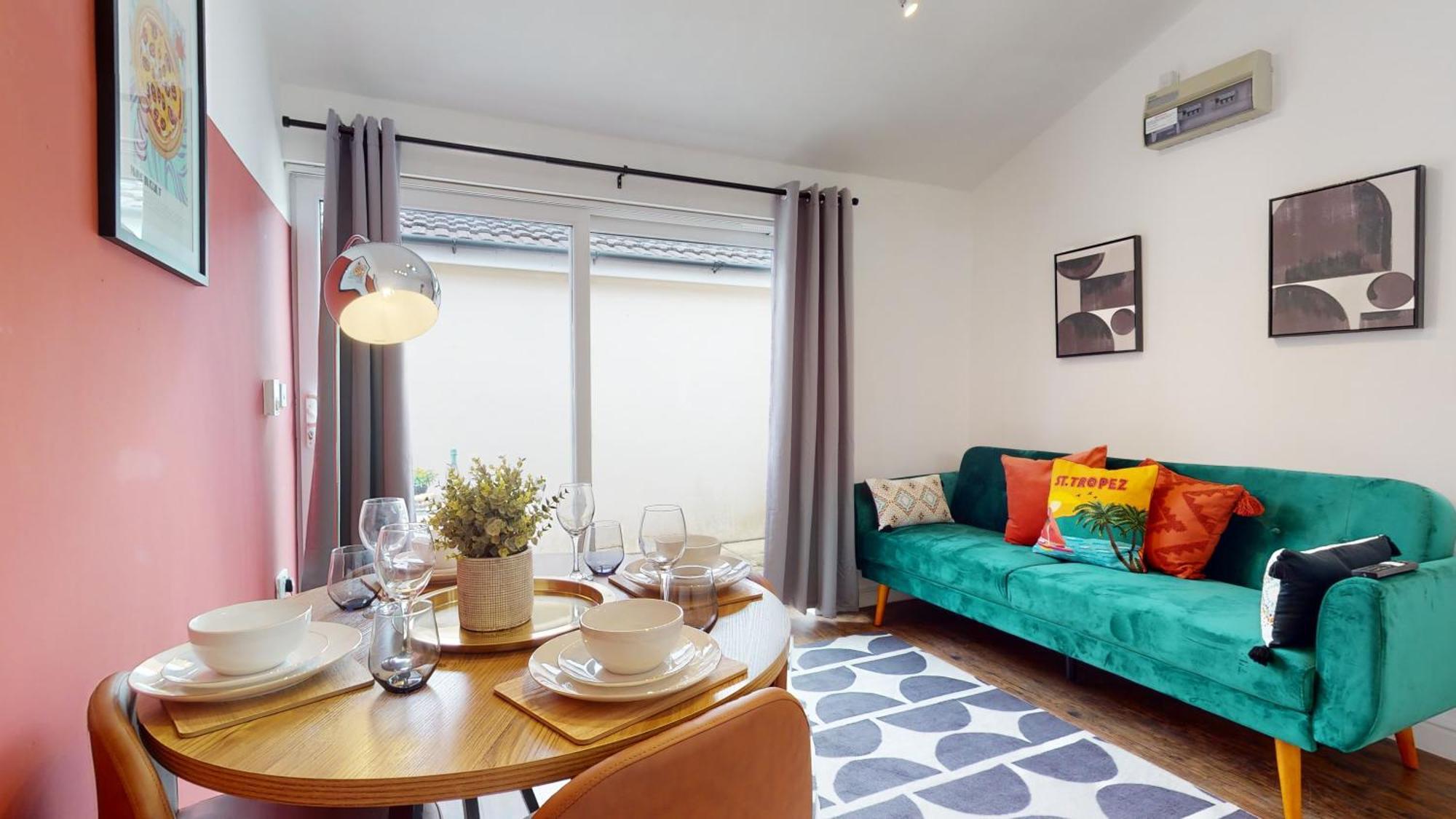 Cosy Cardiff Apartment And Patio Екстериор снимка